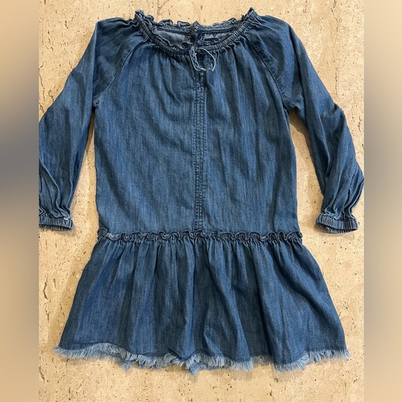 Girl’s Size 4 Gap Denim Dress and Old Navy Denim Jacket Bundle - Picture 3 of 6